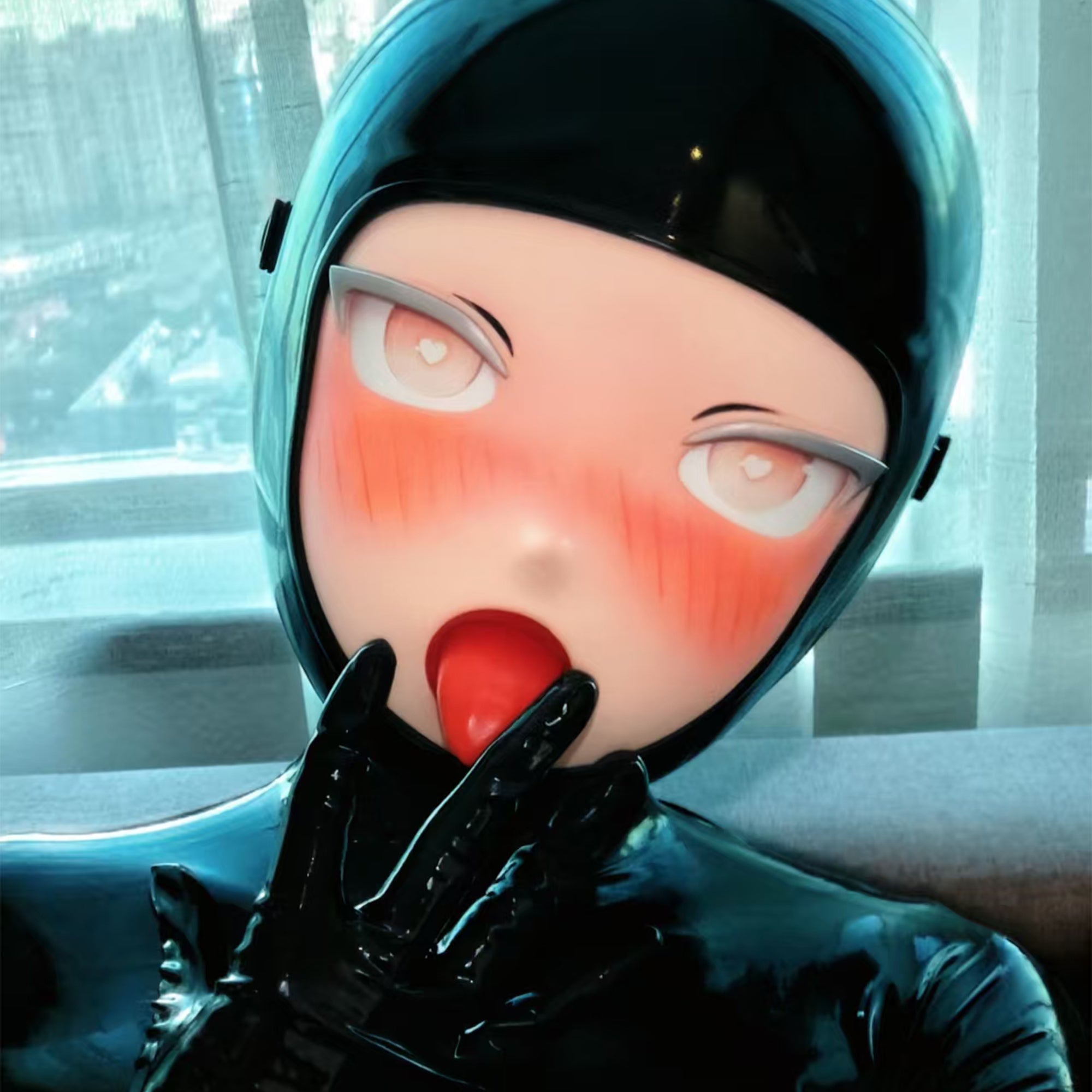 Kigurumi Mask「Black Fox」