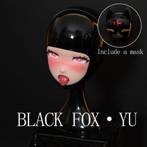 Kigurumi Mask「Black Fox」