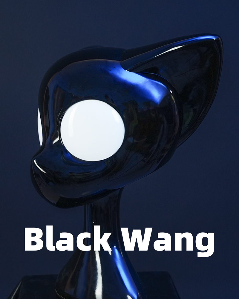 Kigurumi Mask「Black Wang」