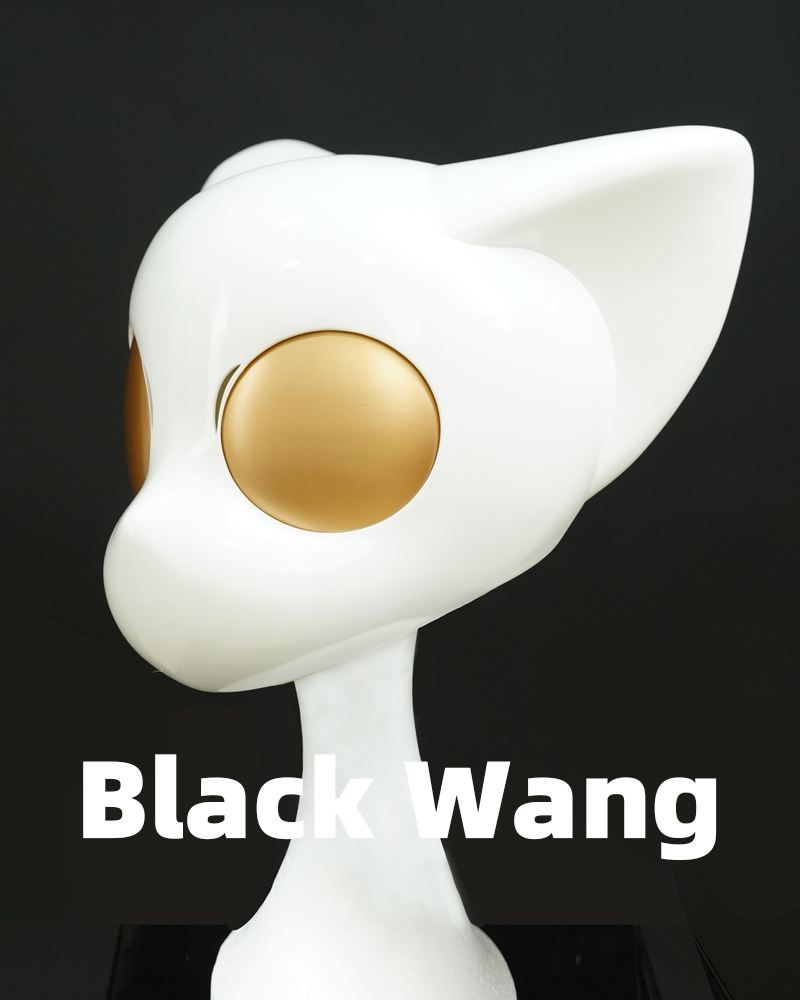 Kigurumi Mask「Black Wang」