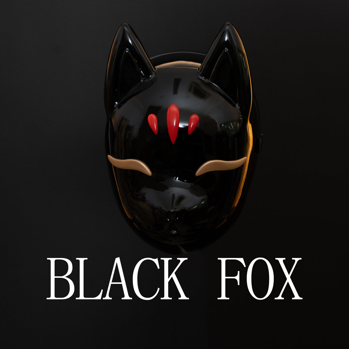 Kigurumi Mask「Black Fox」