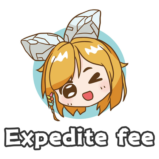 Expedite fee for BHY Customized Products