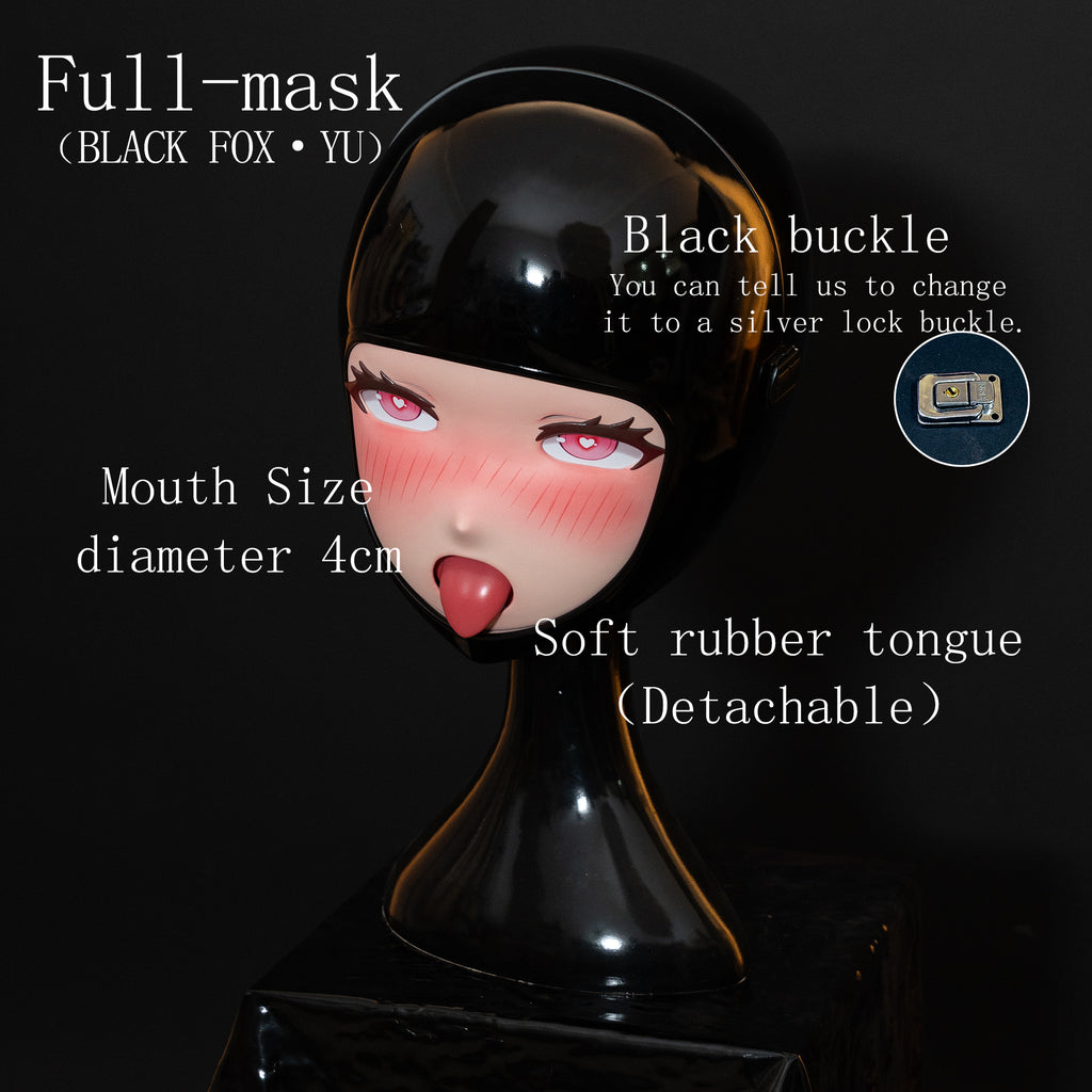 Kigurumi Mask「Black Fox」
